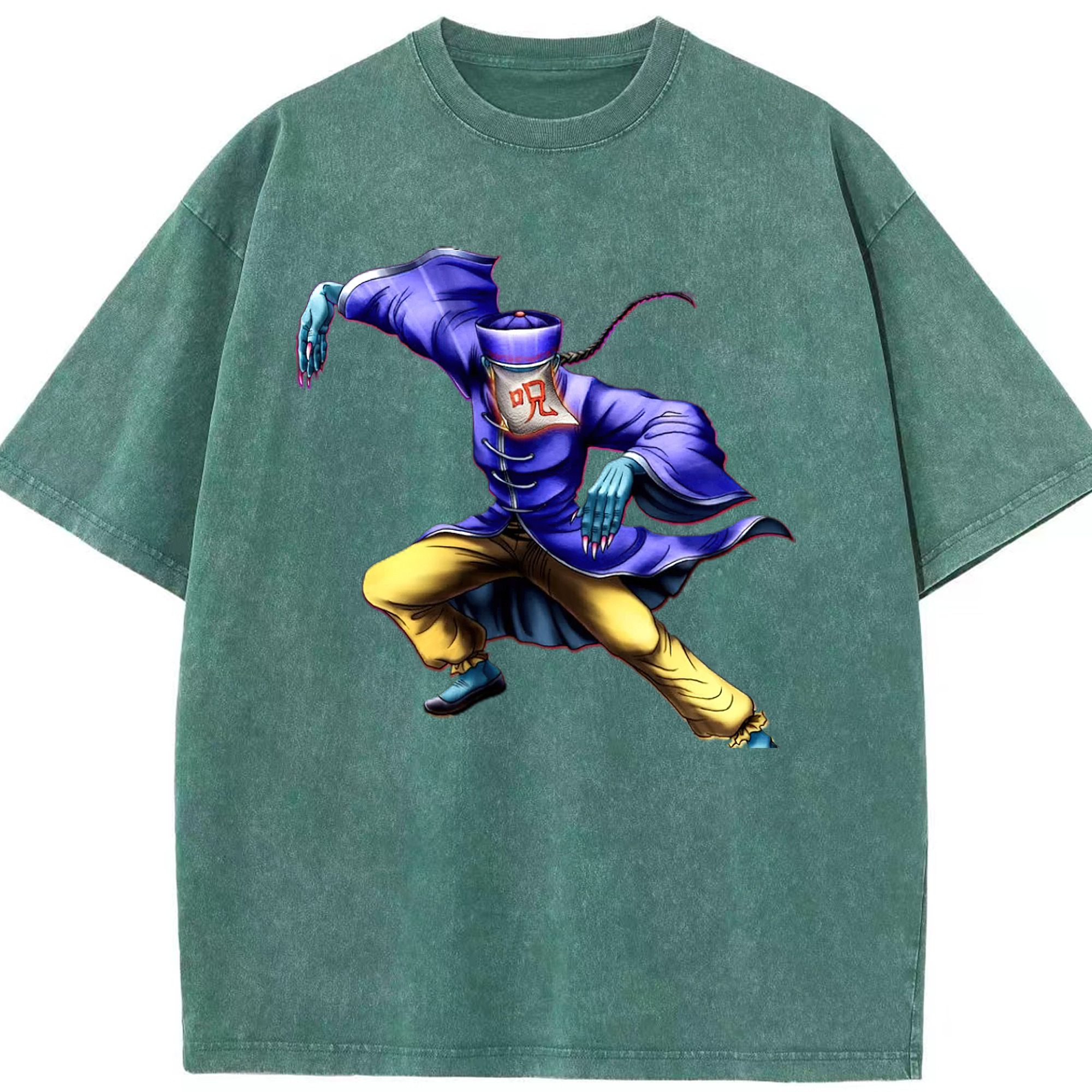 （画像用） 遊☆戯☆王 Yu-Gi-Oh! 綿100% ヴィンテージ風 半袖Tシャツ（フロントプリント）